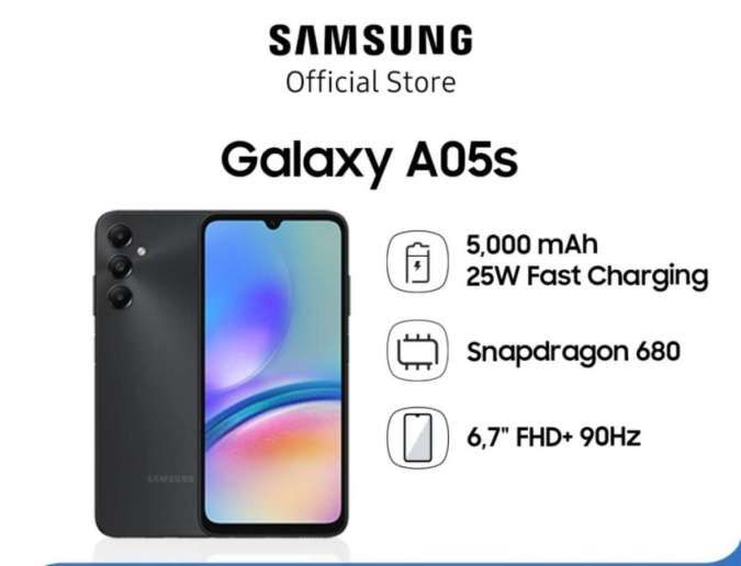 Samsung Galaxy A05s theotekno.com